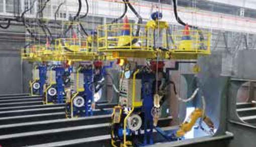 造船大組立ロボットシステム