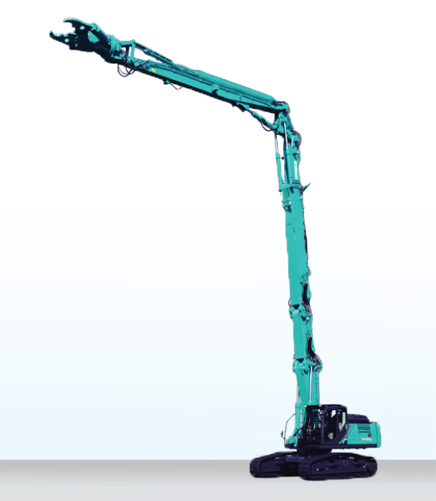 ビル解体専用機